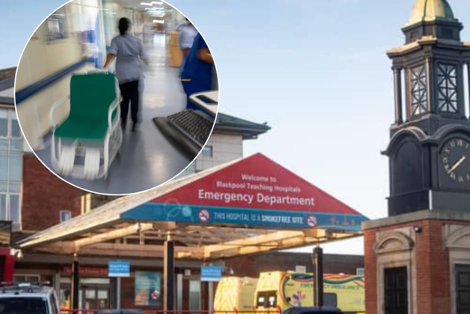 Das Blackpool Victoria Hospital hat die höchste Rate an 12-stündigen ...