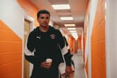 Blackpool midfielder Albie Morgan
