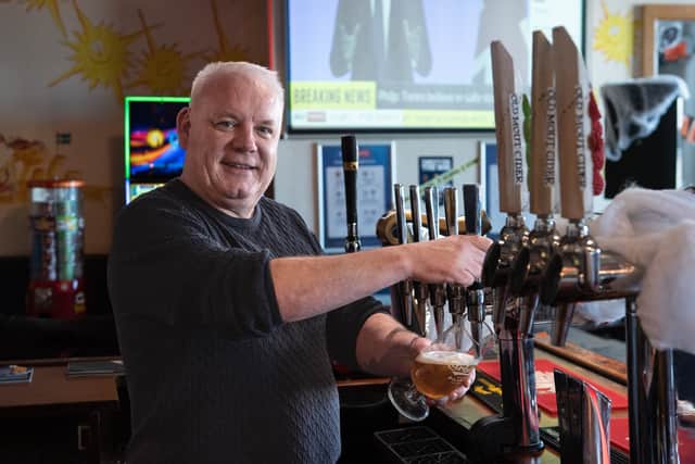Ray Woods took over the Sun Inn - which is one of Blackpool's oldest pubs - in June after it had been empty for six months.Photo: Lucinda Herbert