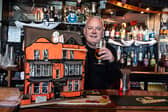Miniature of The Sun Inn made by DJ Motown Mick. Ray Woods took over the Sun Inn - which is one of Blackpool's oldest pubs - in June after it had been empty for six months. He's trying to restore it back to its traditional roots with live music / darts and pool teams etc Photo: Lucinda Herbert