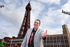 Ultimate Hollywood insider Sandro Monetti is the man the stars talk to, and he was born and bred in Blackpool. Photo: Lucinda Herbert