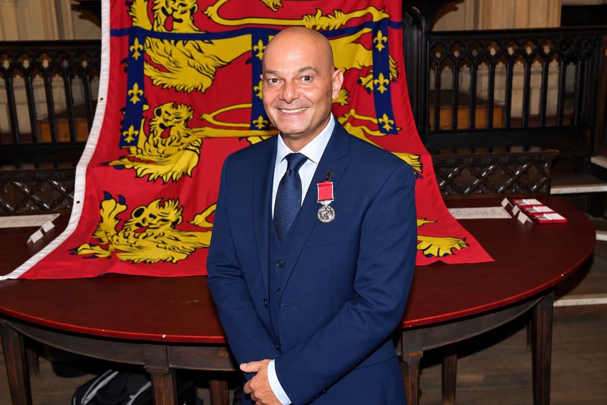 Blackpool's Mooky the Clown gets his British Empire Medal after ...