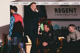 Blackpool head coach Ian Evatt saw his team lose at Cambridge United