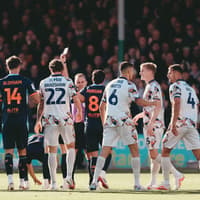 Blackpool midfielder will be available this weekend after Cambridge United red card is overturned