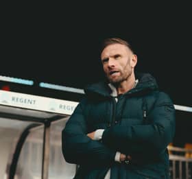 Blackpool head coach Ian Evatt