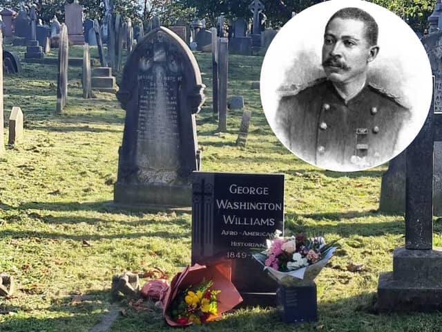 Blackpool Council has laid flowers at the grave of George Washington Williams to mark his birthday as part of a commemoration service held in honour of Black History Month.