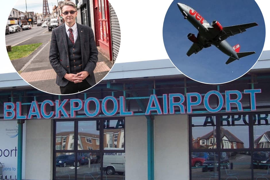Stadtrat: Der Flughafen Blackpool könnte im Rahmen eines Fünfjahresplans ...