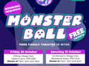 Families are invited to enjoy a free Halloween theatre show in across Wyre this October half term, as The Monster Ball brings spooky fun, laughter and mischief to two village halls.