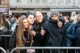 Day two of BGT 2026. Hundreds of people queue in St John's Square for tickets to watch Britain's Got Talent 2026 inside Blackpool Winter Gardens. Photo: Lucinda Herbert