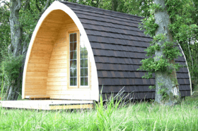 Photos included in the planning documents outline what the lodges could look like. 