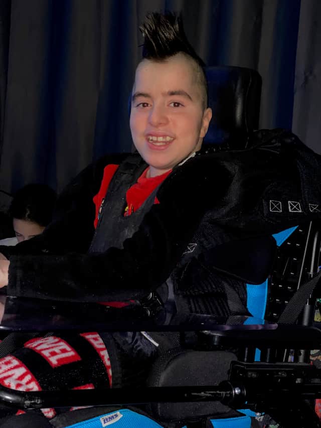 16-year-old Cohen who has tragically died following a cardiac arrest. His dad, Anthony is raising money for his family