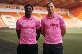 Blackpool have launched a pink retro shirt to raise vital funds and awareness for the cancer prehab and rehab projects delivered by Blackpool FC Community Trust