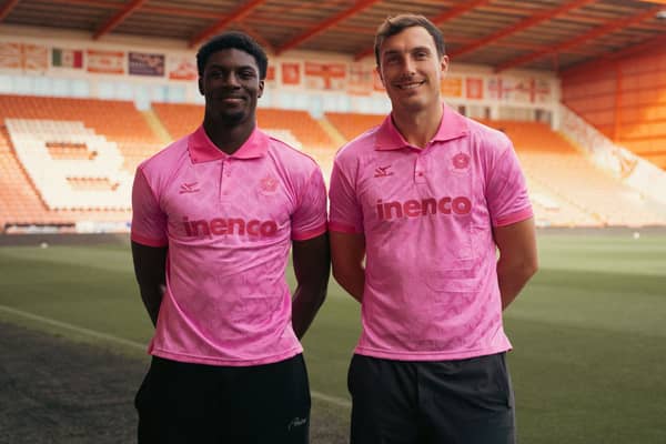 Blackpool have launched a pink retro shirt to raise vital funds and awareness for the cancer prehab and rehab projects delivered by Blackpool FC Community Trust