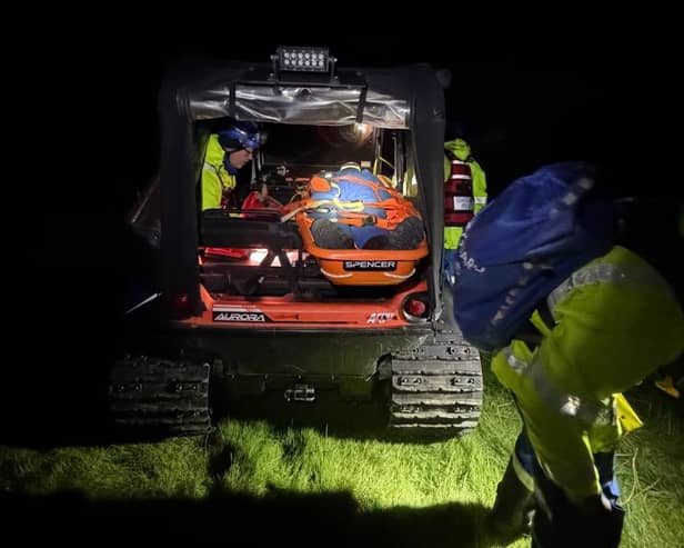 Fleetwood and Knott End Coastguard teams joined forces for a night-time search exercise to practise finding missing people across challenging marshland.


