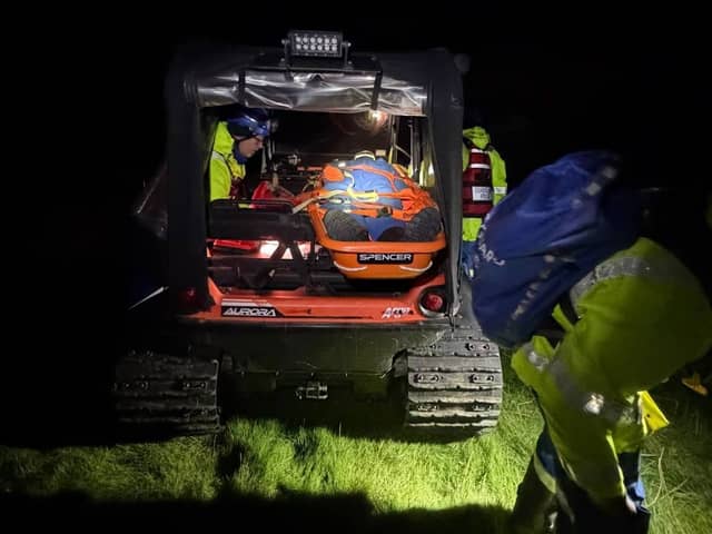 Fleetwood and Knott End Coastguard teams joined forces for a night-time search exercise to practise finding missing people across challenging marshland.

