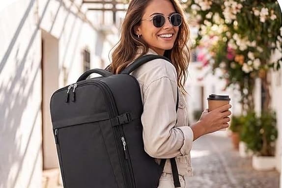 This '10/10' expandable Ryanair cabin backpack is now £14 ...