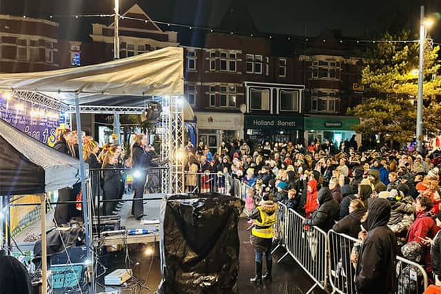 Last year's St Annes festive lights switch-on