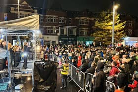 Last year's St Annes festive lights switch-on