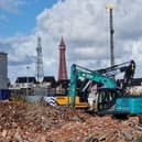 Demolition underway on Henry Street in Blackpool