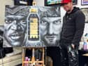 Artist and tattooist Adam Salisbury