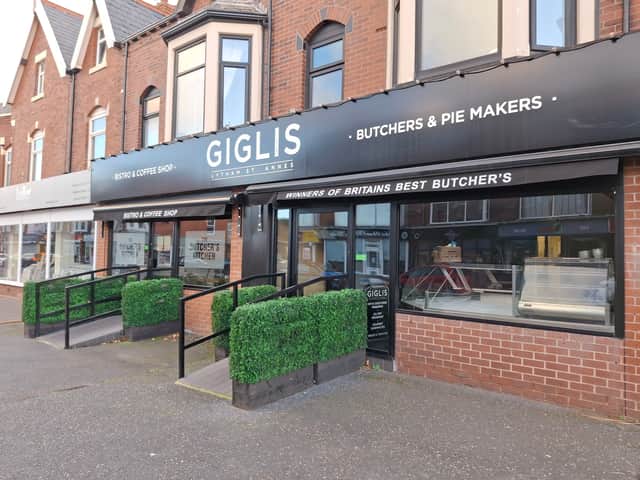 Gigli's Butchers in St Albans Road, St Annes