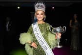 Georgia Frankland, 28,  is crowned Miss Blackpool 2026. The beauty pageant finals took place at Ribby Hall. Photo: Lucinda Herbert