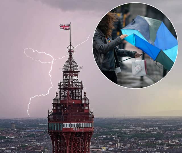 Blackpool is set for a wet and unsettled week, with persistent rain forecast and the potential for strong winds as forecasters warn the UK could see its first named storm of the autumn later this week.
