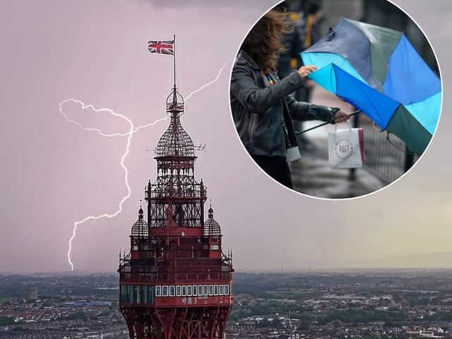 Blackpool is set for a wet and unsettled week, with persistent rain forecast and the potential for strong winds as forecasters warn the UK could see its first named storm of the autumn later this week.