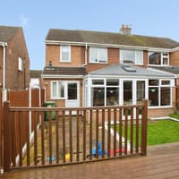 I love the garden at this gorgeous 4-bed Newton-with-Scales family home with ultra modern style on the market