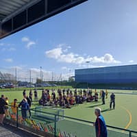 A festival of fun and games as Fylde Hockey Club teaches primary school pupils to play hockey