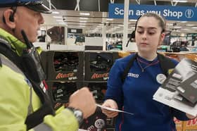 257 premises were visited by Lancashire Police raising awareness of hate crime in the workplace 