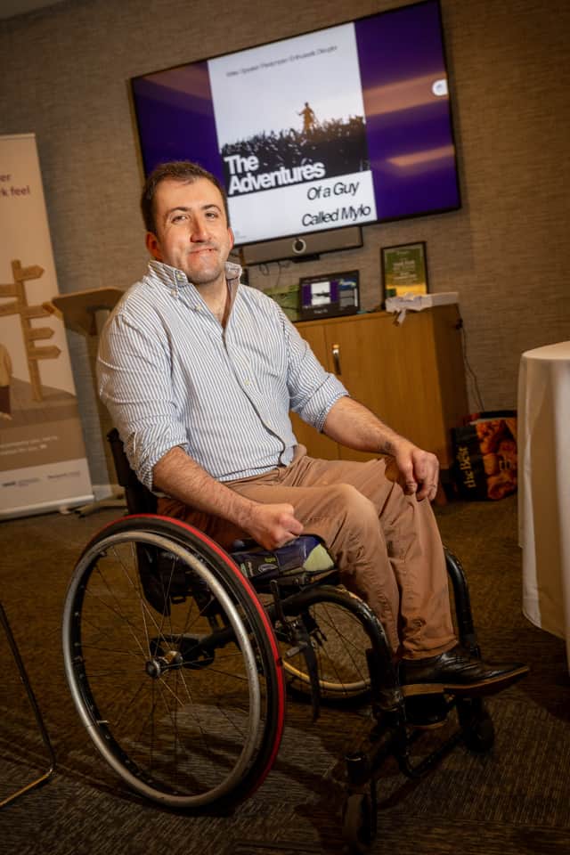 Wheelchair rugby player Myles Pearson shared his experiences to influence and improve adult social care delivery in Blackpool.