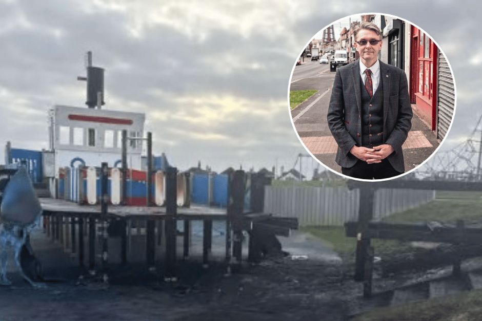 'Firebugs who destroyed Anchorsholme Park playground are getting away with it,' says councillor Paul Galley