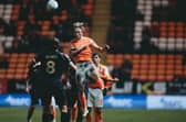 Ilmari Niskanen was Blackpool's man of the match against MK Dons on Tuesday