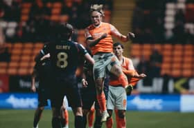 Ilmari Niskanen was Blackpool's man of the match against MK Dons on Tuesday
