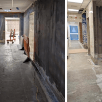 Changing rooms demolished at Fylde coast gym in Fleetwood as major refurb continues