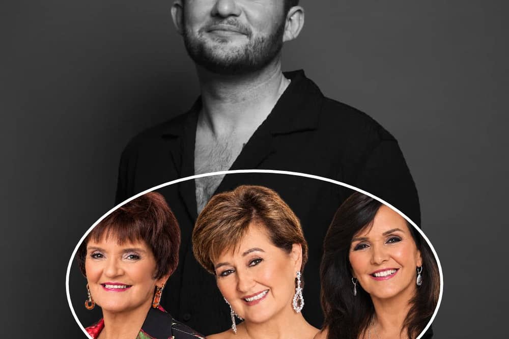 The Nolans with nephew Shane, insert