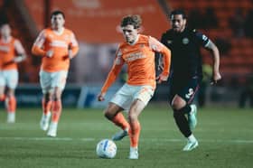 Blackpool midfielder Leighton Clarkson impressed off the bench in midweek