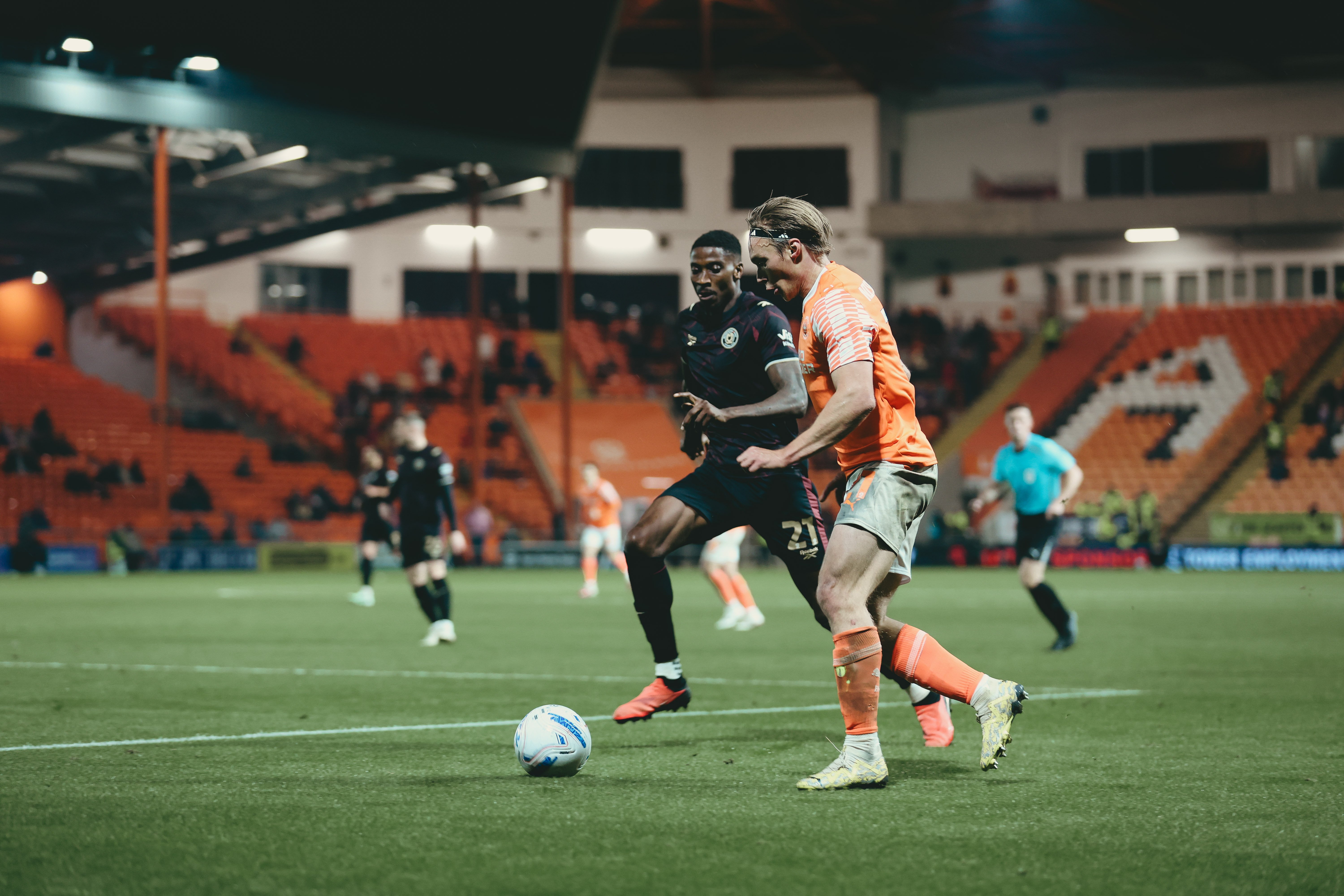 “It’s going to be a big challenge on Saturday”: Blackpool wing-back looks to back up Tuesday's three points