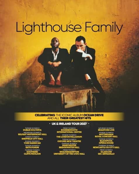Much loved 90s soul group Lighthouse Family are bringing their new tour to Blackpool.