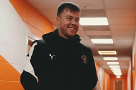 Blackpool keeper Bailey Peacock-Farrell