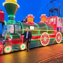 Commuters in Blackpool were greeted by a familiar sight this morning as the illuminated Western Train returned to the Promenade ahead of the start of Lightpool Festival 2026.