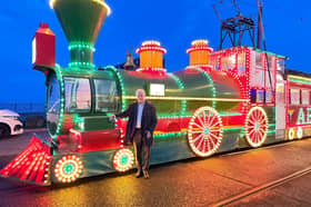 Commuters in Blackpool were greeted by a familiar sight this morning as the illuminated Western Train returned to the Promenade ahead of the start of Lightpool Festival 2026.