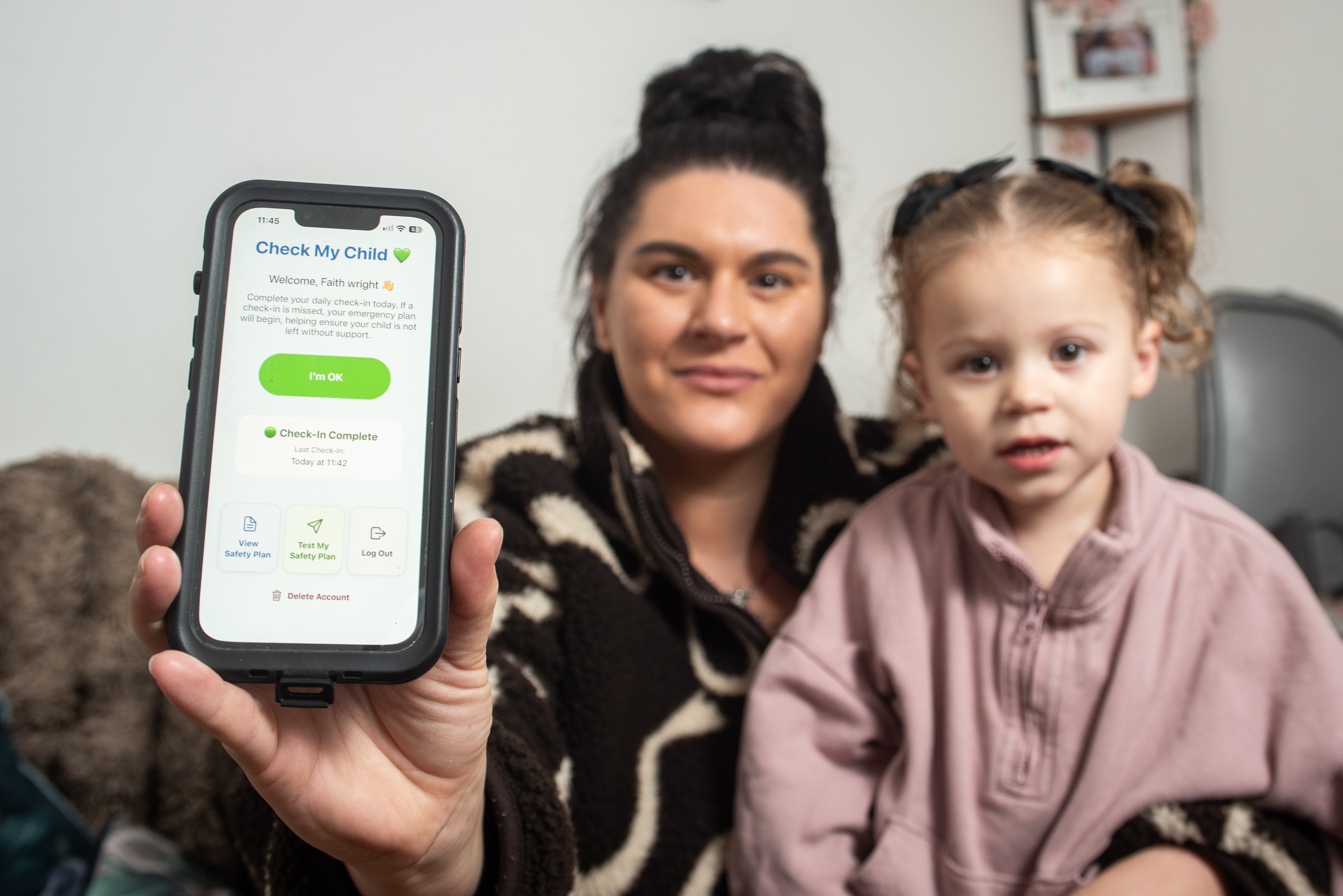 I'm a Blackpool mum with a heart condition, so I created an app so my family can check in