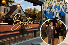 The owner of Poulton’s recently refurbished Bistro Italia has branded vandals who defaced the restaurant’s mural with the words ‘**** Italy’ as “despicable”.

