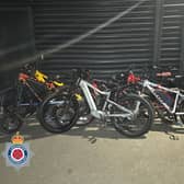 A police crackdown on the illegal use of electric scooters and bikes in Blackpool saw 35 seized in just two days - including one bike being ridden at speeds of more than 60mph
