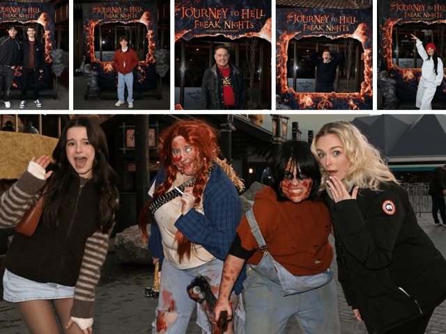 12 famous faces including Coronation Street and Love Island stars who took on Blackpool Pleasure Beach Resort's Journey to Hell