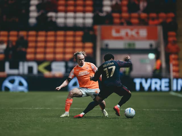 Ilmari Niskanen was Blackpool's man of the match against MK Dons on Tuesday