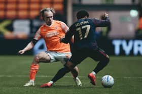 Ilmari Niskanen was Blackpool's man of the match against MK Dons on Tuesday