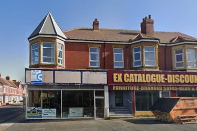 The Ex-Catalogue premises on Red Bank Road in Bispham